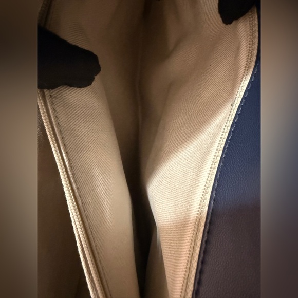 CHANEL-14512968 Blue Glazed Lambskim Jumbo Flap - Picture 6 of 16